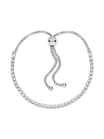 Pulsera de Tenis Deslizante Brillante - Estilo Pandora 2