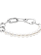 Pulsera de Perlas y Eslabones - Estilo Pandora  - Miniatura 1