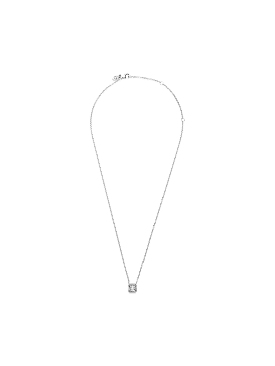 Collar Halo Cuadrado Brillante - Estilo Pandora 2