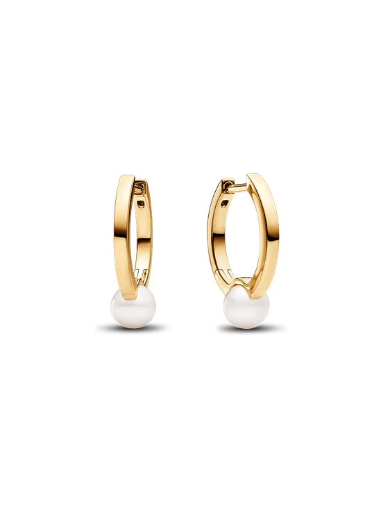 Aros de Perla - Estilo Pandora 1