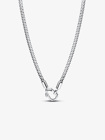 Collar Cadena y Cierre con Tachuelas - Estilo Pandora 1