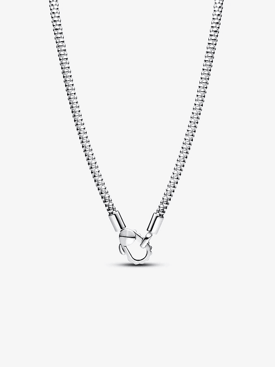 Collar Cadena y Cierre con Tachuelas - Estilo Pandora 1