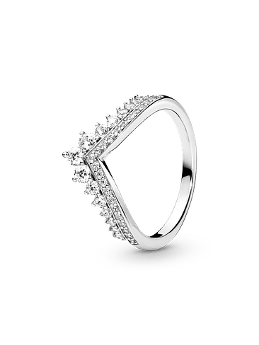 Anillo Hueso de los Deseos Princesa - Estilo Pandora 1