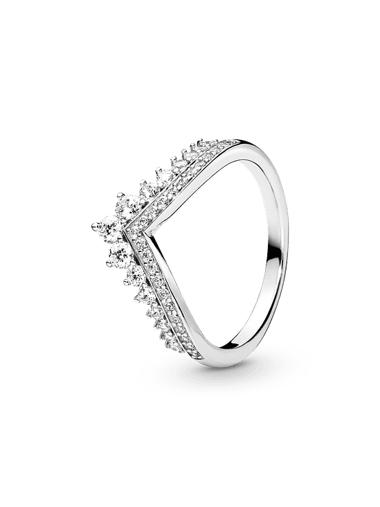 Anillo Hueso de los Deseos Princesa - Estilo Pandora 1