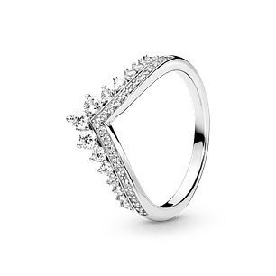 Anillo Hueso de los Deseos Princesa - Estilo Pandora