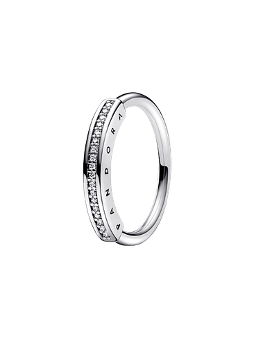 Anillo I-D en Pavé - Estilo Pandora 1