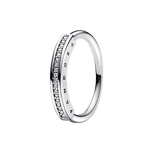 Anillo I-D en Pavé - Estilo Pandora