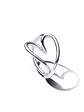Anillo Corazón Forma Orgánica - Estilo Pandora - Miniatura 1