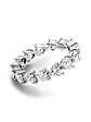 Anillo Eternidad Fila de Corazones - Estilo Pandora - Miniatura 2