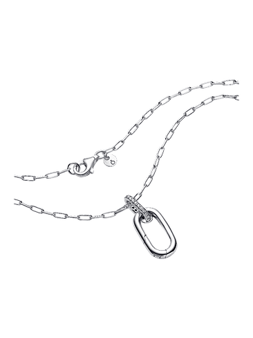 Collar con Colgante Eslabón - Estilo Pandora 2