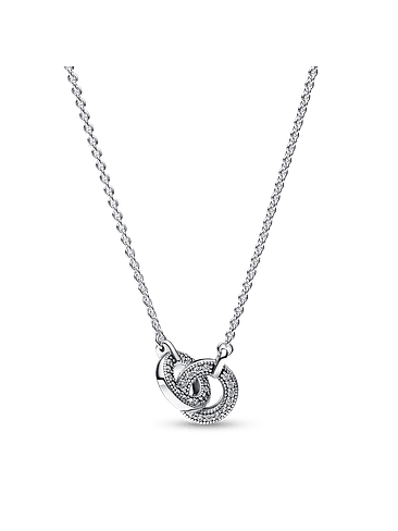 Collar Pavé Entrelazado - Estilo Pandora 1