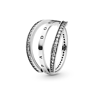 Anillo con Corazones Reversible - Estilo Pandora