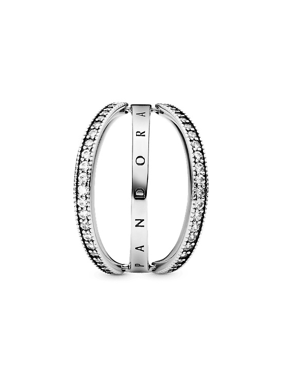 Anillo con Corazones Reversible - Estilo Pandora 2