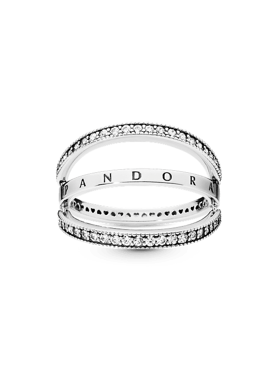 Anillo con Corazones Reversible - Estilo Pandora 4