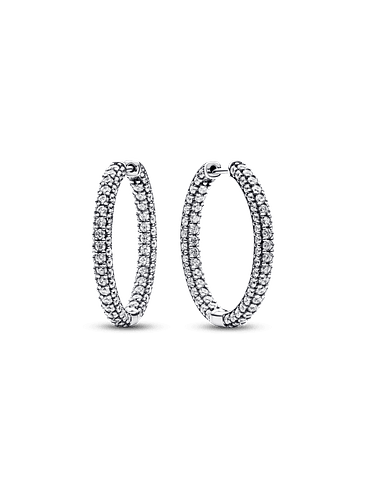 Aro Fila de Pavé - Estilo Pandora 1