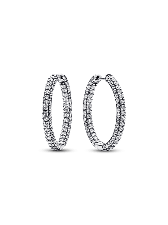 Aro Fila de Pavé - Estilo Pandora 1