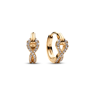 Aros Infinito con Pavé - Estilo Pandora 