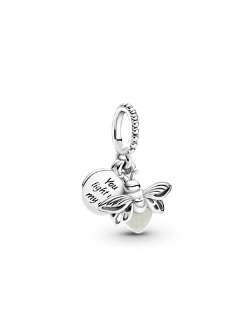 Charm Colgante Luciérnaga que Brilla en la Oscuridad - Estilo Pandora 1