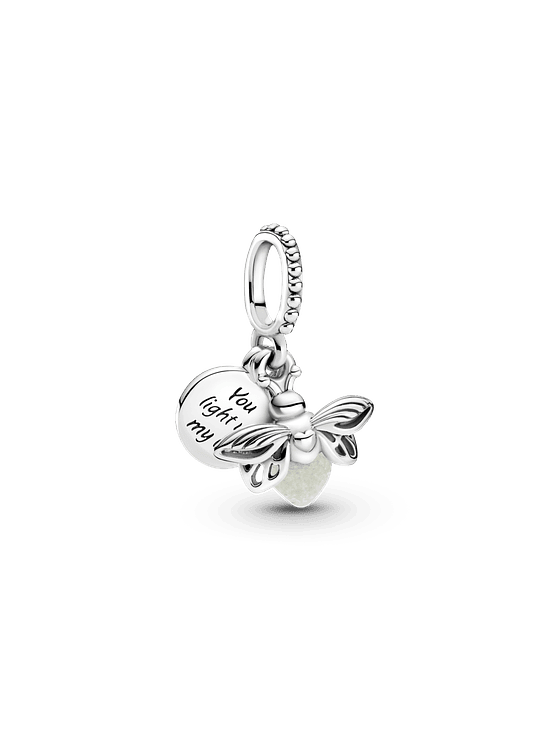 Charm Colgante Luciérnaga que Brilla en la Oscuridad - Estilo Pandora 1