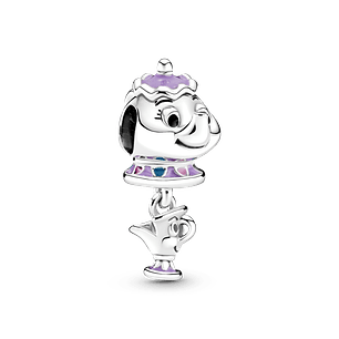 Charm Colgante Sra. Potts y Chip La Bella y La Bestia de Disney - Estilo Pandora
