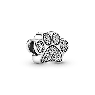 Charm Impresiones de Patitas - Estilo Pandora