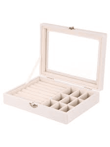 Joyero Organizador Beige 1