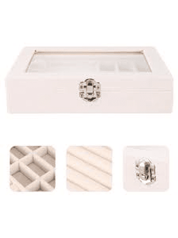 Joyero Organizador Beige 2