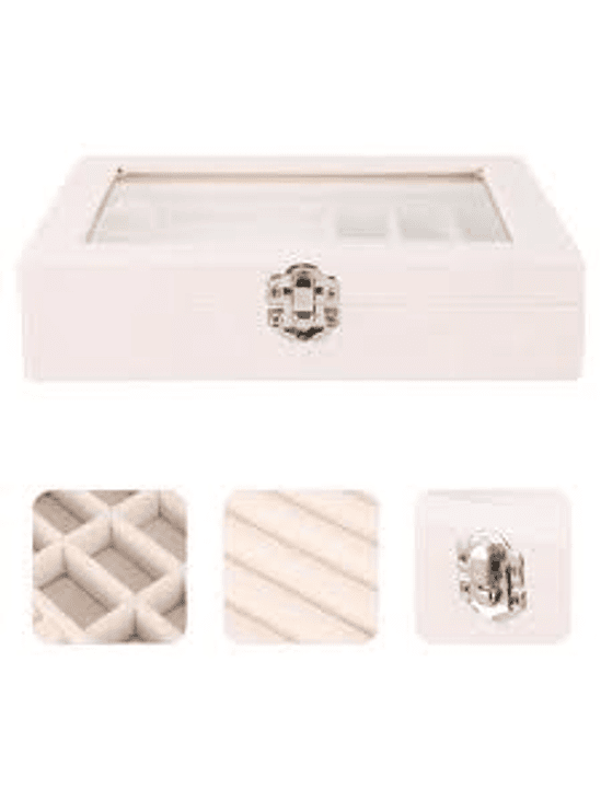 Joyero Organizador Beige 2
