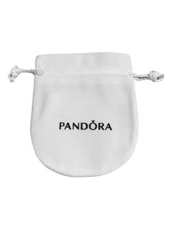 Bolsa de Terciopelo Blanca - Estilo Pandora 1