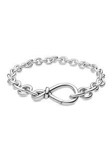 Pulsera Gran Nudo Infinito - Estilo Pandora  1