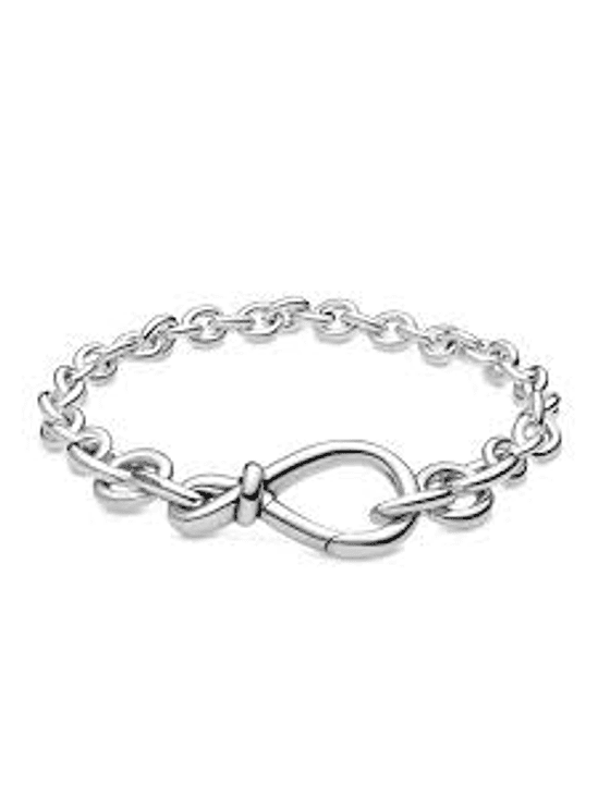 Pulsera Gran Nudo Infinito - Estilo Pandora  1