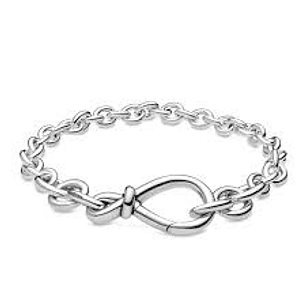 Pulsera Gran Nudo Infinito - Estilo Pandora 