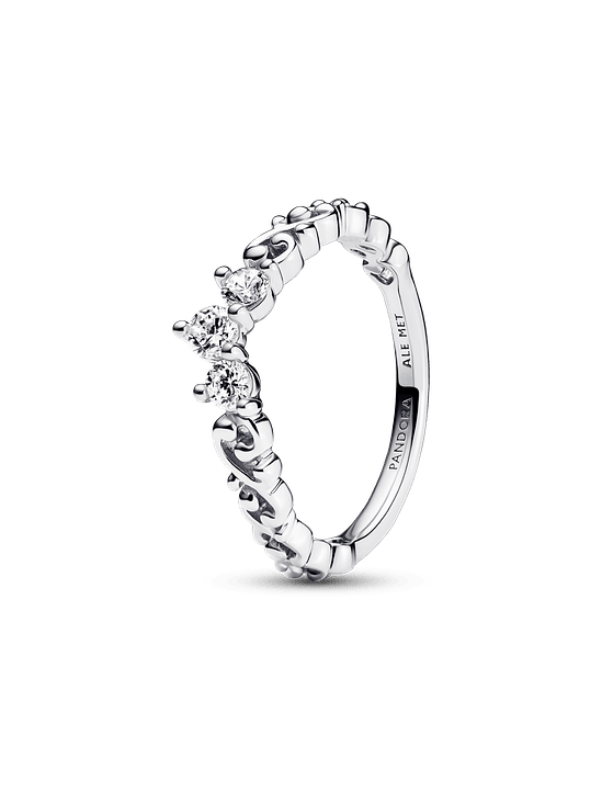 Anillo Tiara Remolino Real - Estilo Pandora  1