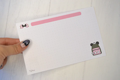 Flashcard Mochila Minnie