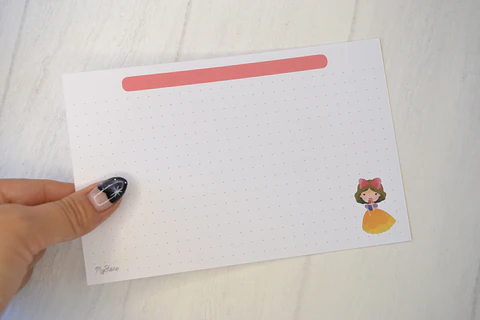 Flashcard Princesa Blanca Nieves