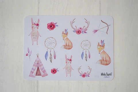 T 39 Animales Boho