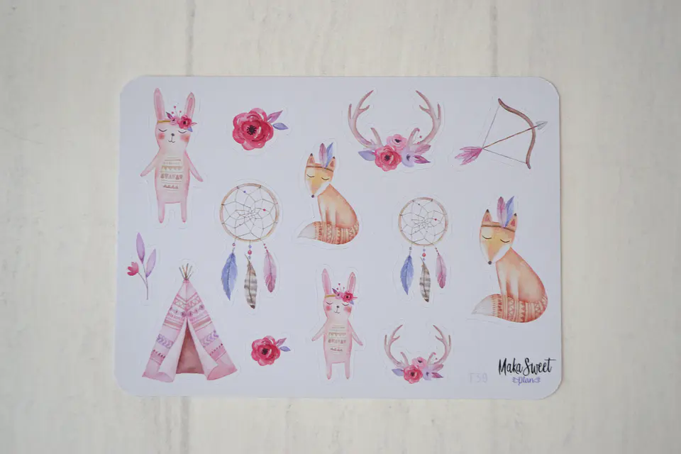 T 39 Animales Boho 1