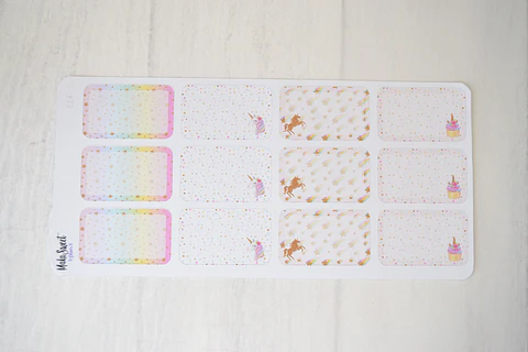 C 24 Half Box Unicornio