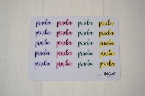 F 06 Prueba