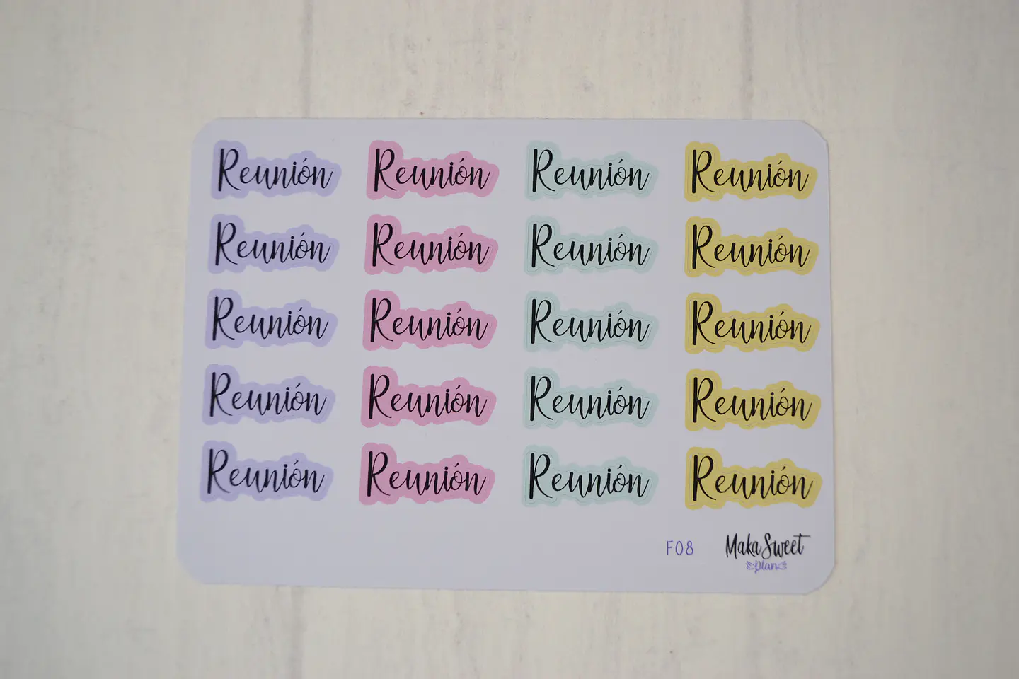 F 08 Reunión 1