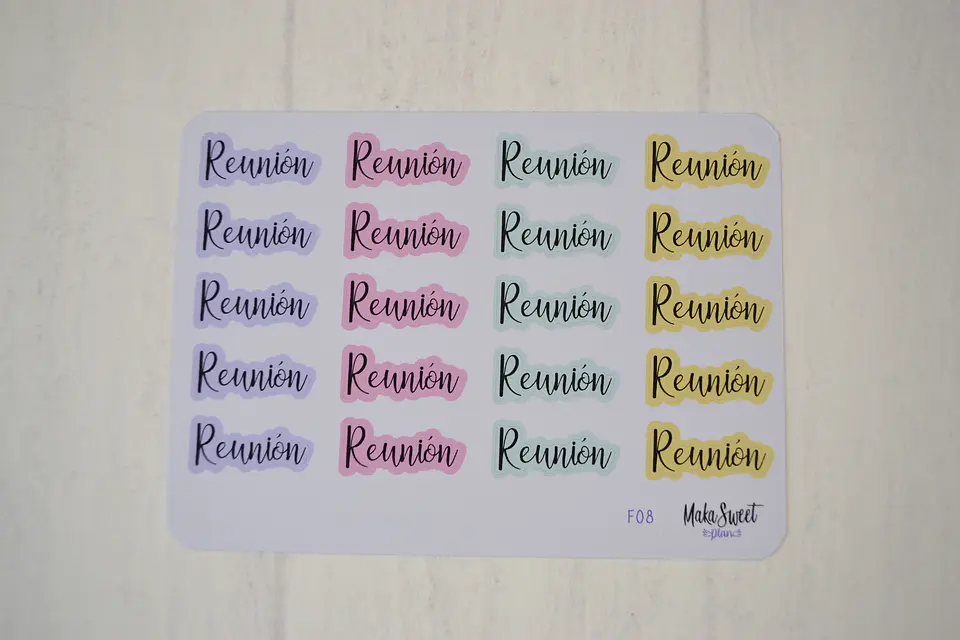 F 08 Reunión 1