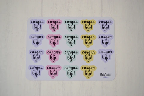 F 12 Cargar Bip