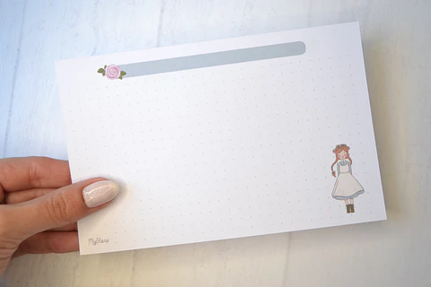 Flashcard Anne with an E