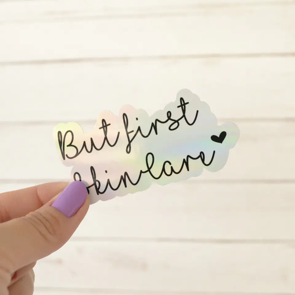Sticker But First Skincare 1