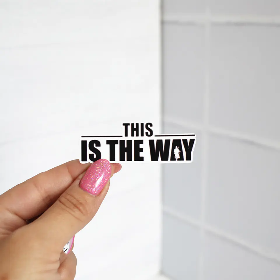 Sticker This is the way  1