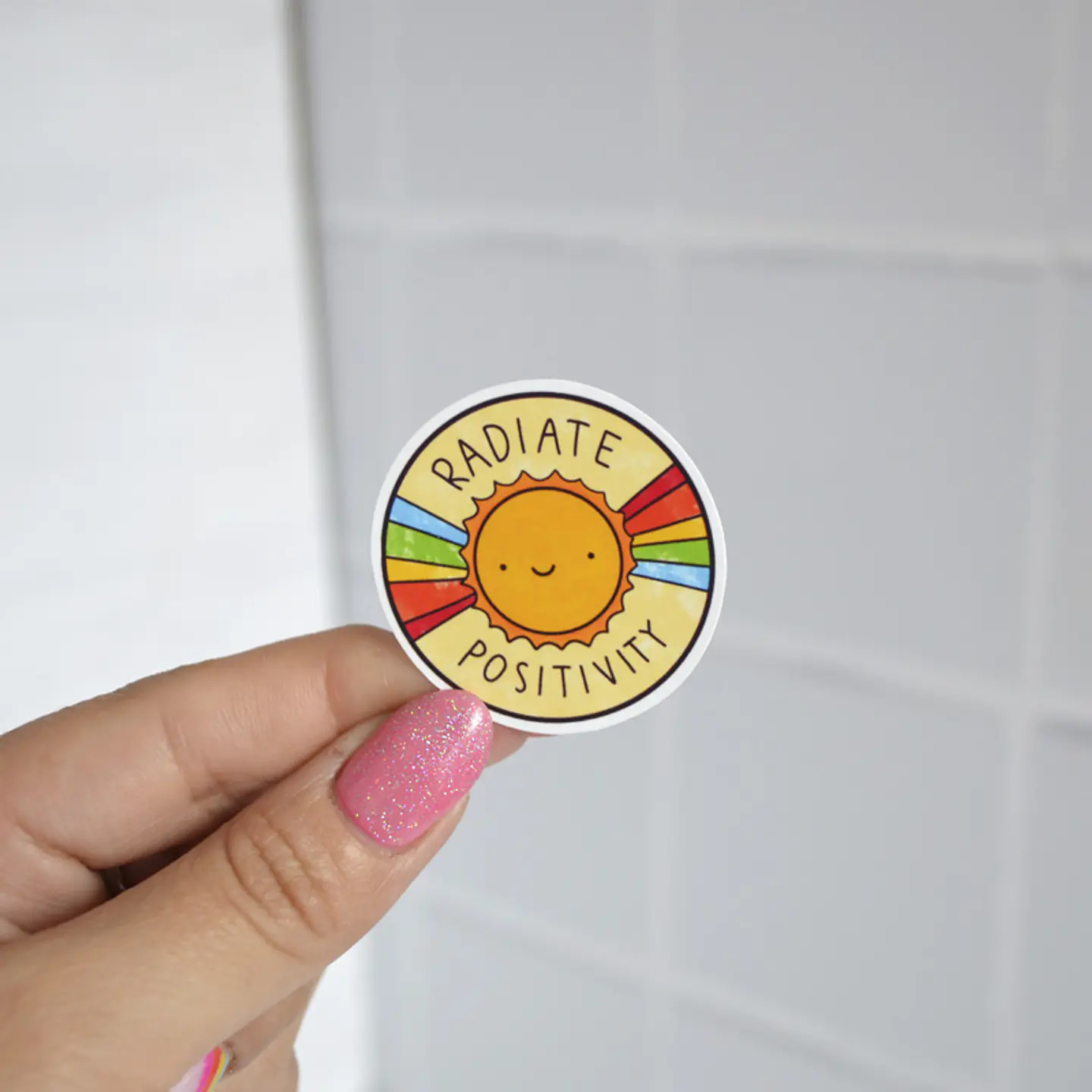 Sticker Radiate Positivity  1