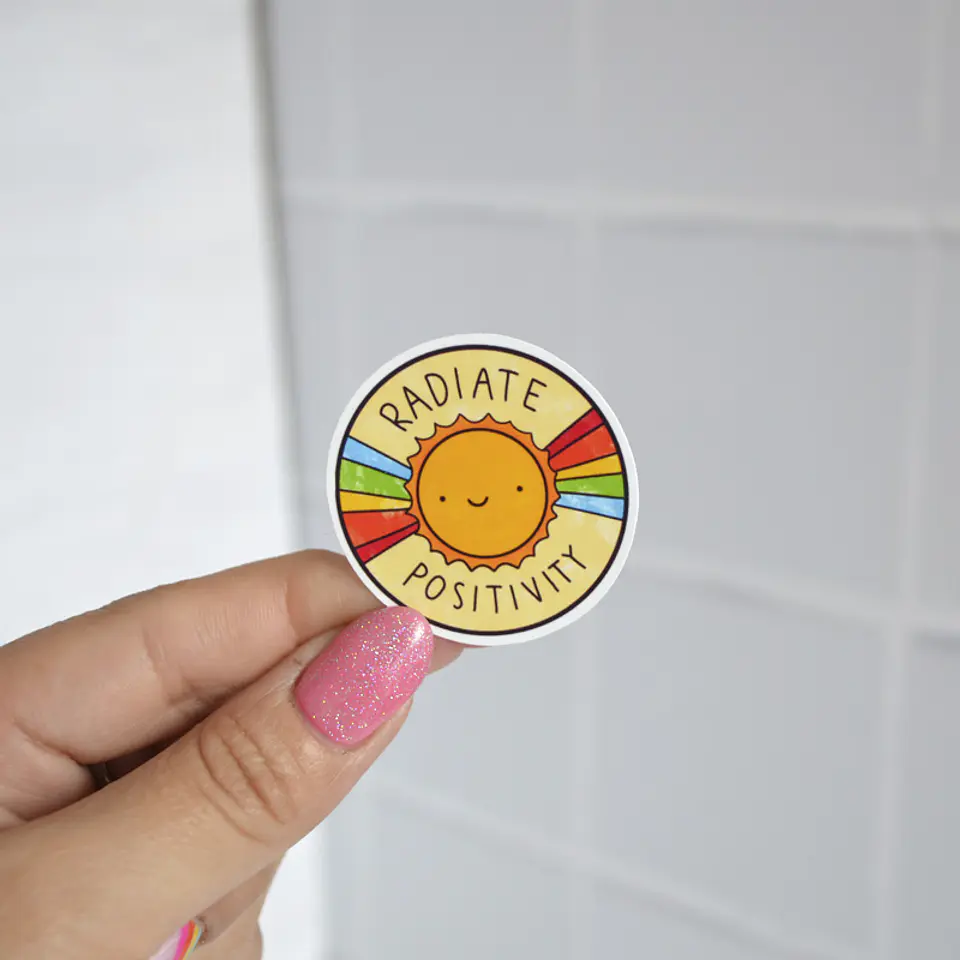 Sticker Radiate Positivity  1