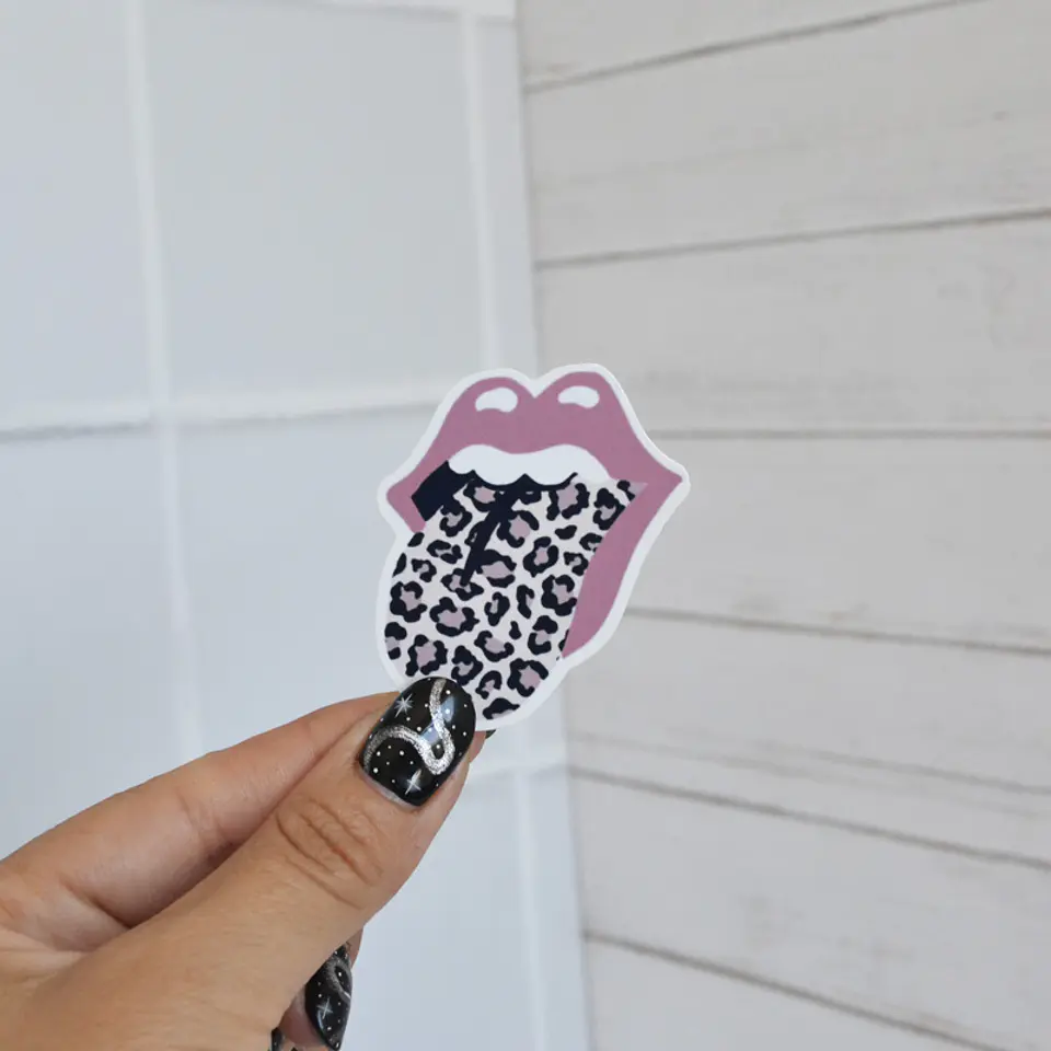 Sticker Rolling Stone Animal Print 1