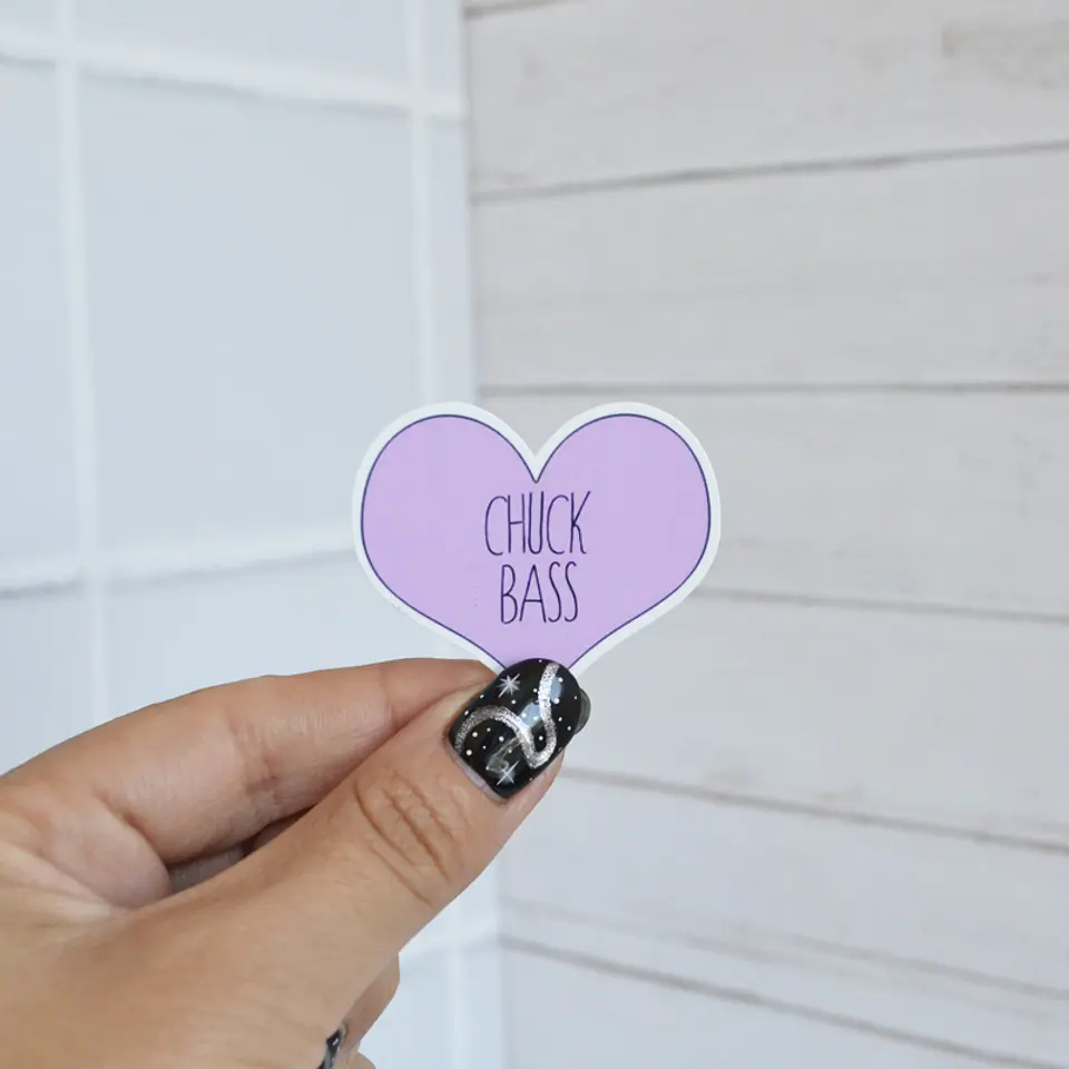Sticker Chuck Boss Corazón  1