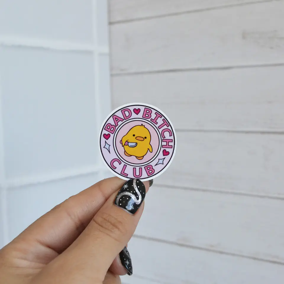 Sticker Bad Bitch Club 1